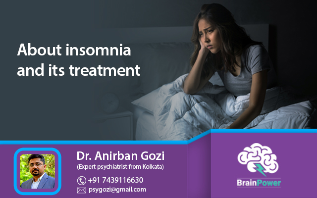 About insomnia and its treatment
